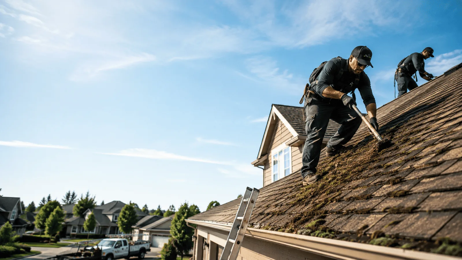 Roof Moss Removal in Jasper, MO near me